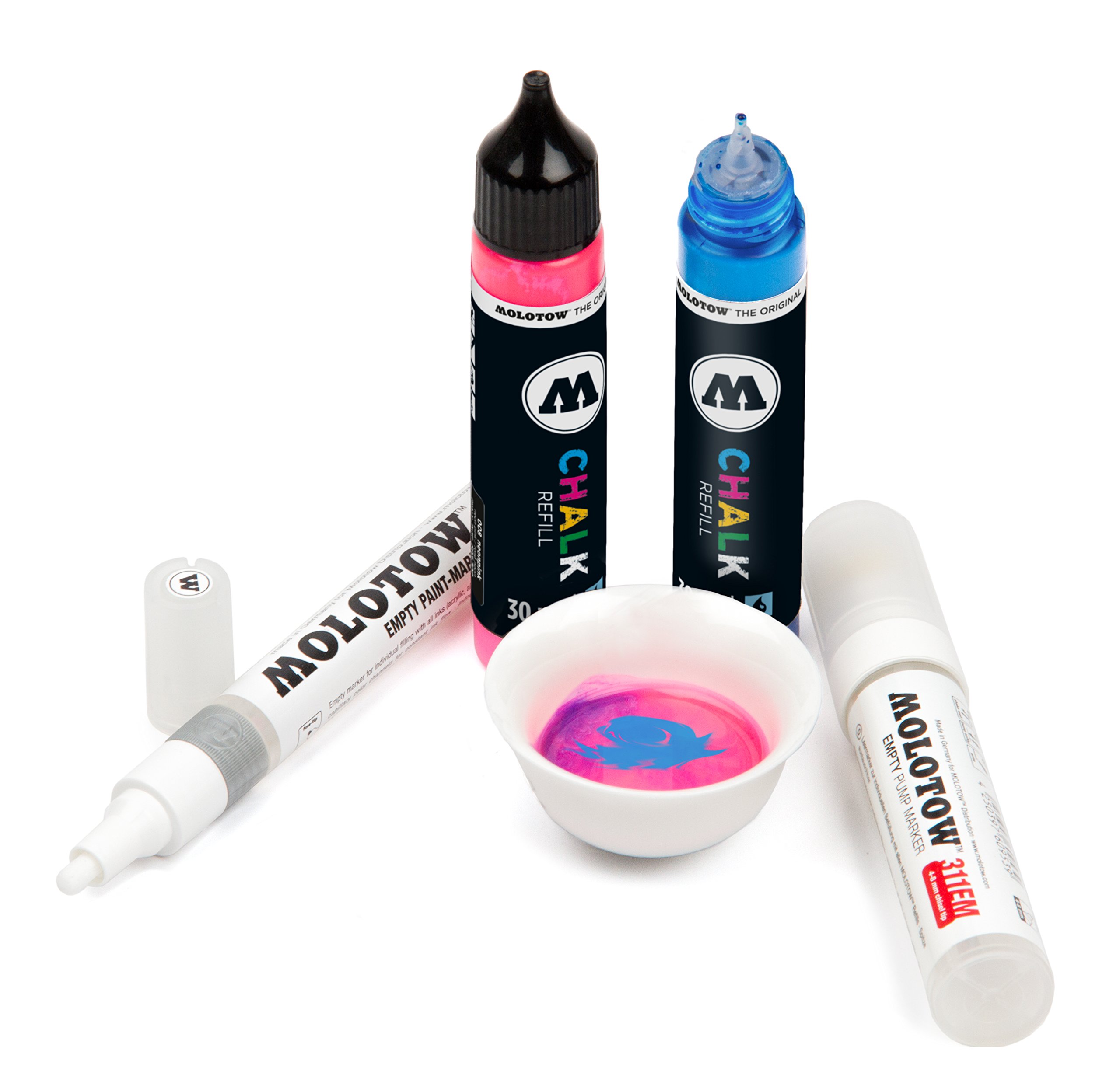 MOLOTOW Chalk Marker, 15mm Nib, Metallic Gold, 1 Each (628.002) - Image 6