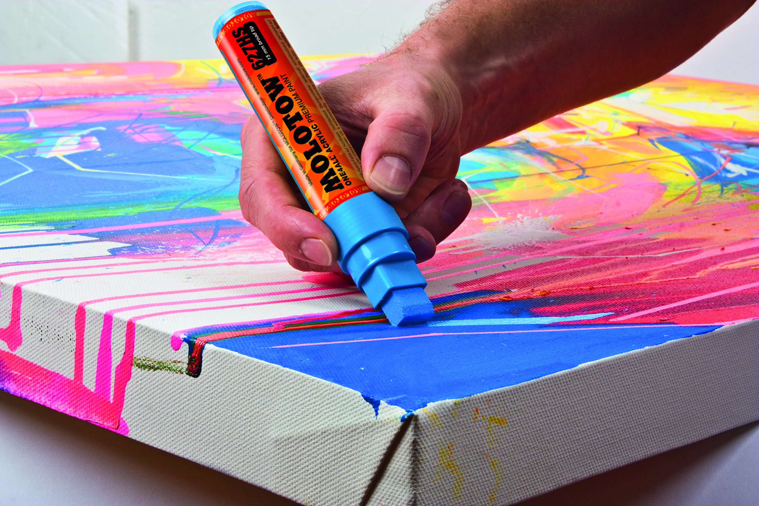 MOLOTOW ONE4ALL Acrylic Paint Marker, 1.5mm, Sahara Beige, 1 Each (127.426) - Image 9
